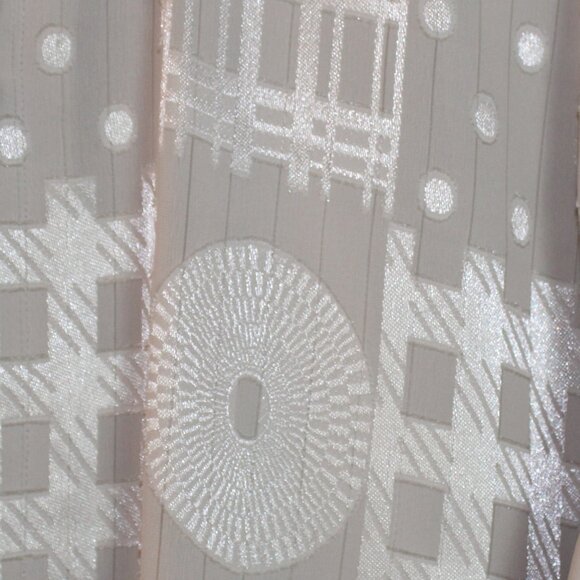 Pronti Collection by Phita Tan, Cream Long Sleeve Dress Shirt Size M - Picture 5 of 10